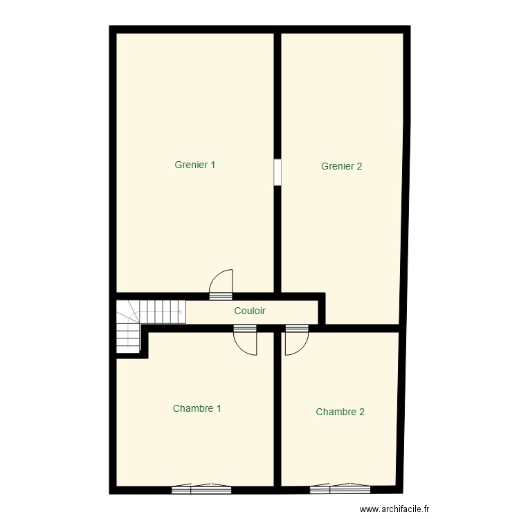 THIEBLEMONT. Plan de 0 pièce et 0 m2