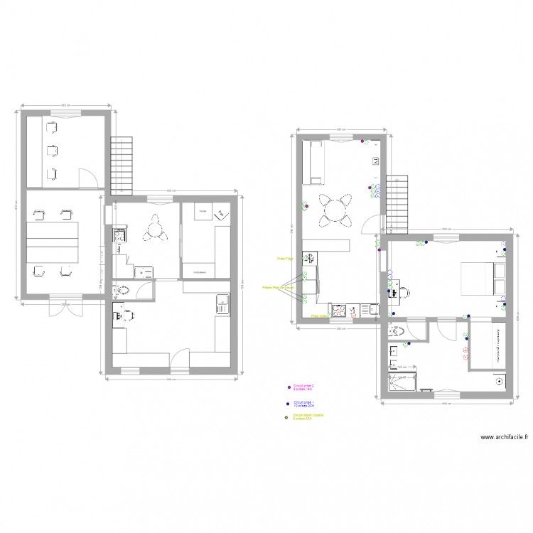 LABORATOIRE TOLOSA 2 Prises Elec. Plan de 0 pièce et 0 m2