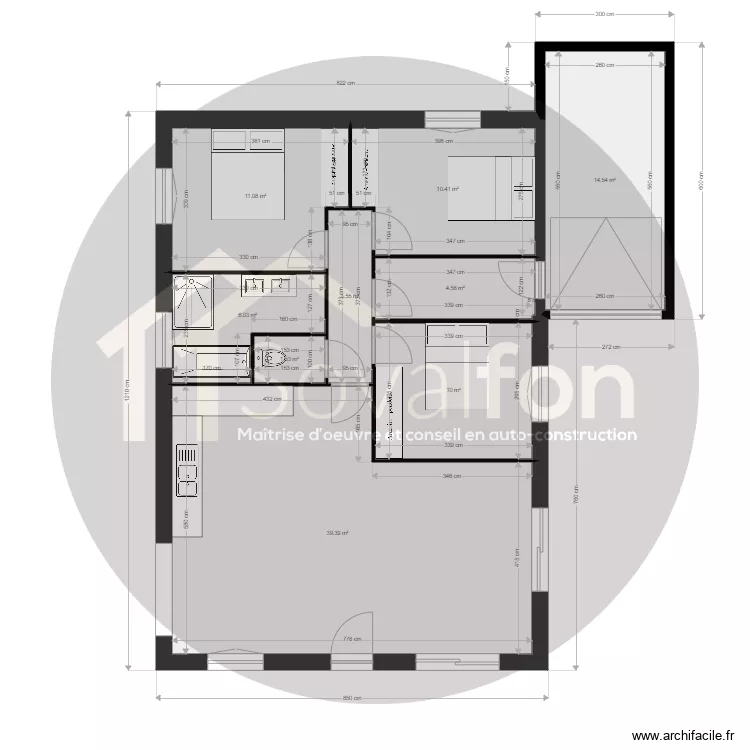 plan bilou . Plan de 