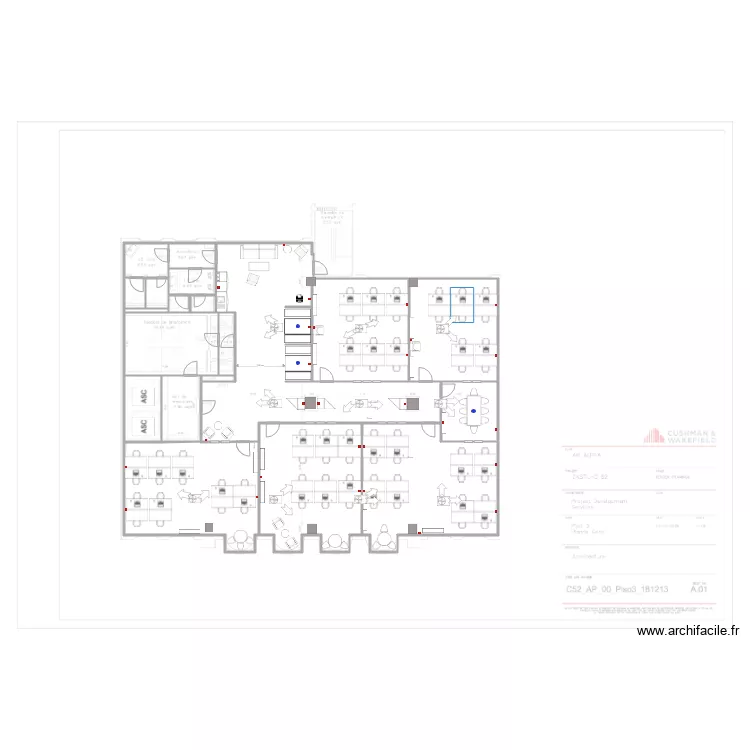 castilho 3eme v8. Plan de 