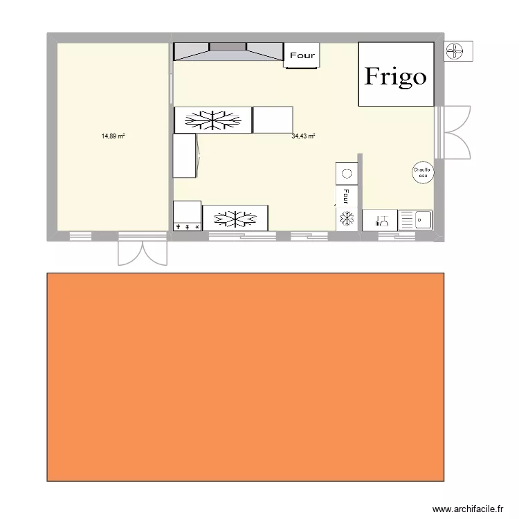 labo. Plan de 2 et 49 m² labo. Plan de 2 et 49 m²