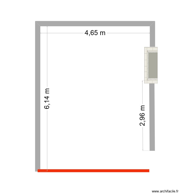 GRANGE 1 ETAGE. Plan de 0 pièce et 0 m2