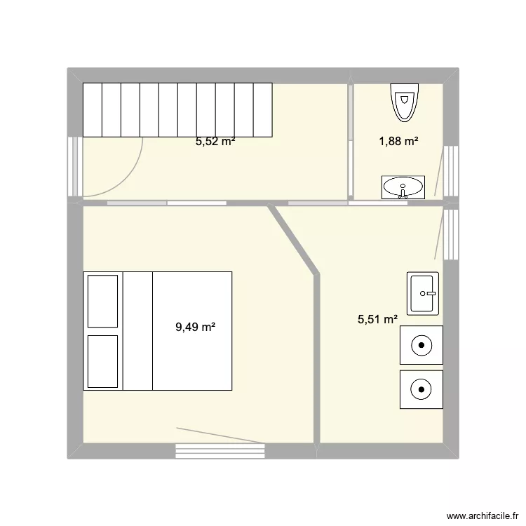 HUGUENOT 2. Plan de 0 pièce et 0 m2