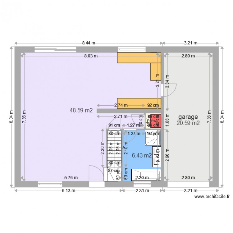 SPALONY SOLEBIDA Rdc. Plan de 0 pièce et 0 m2