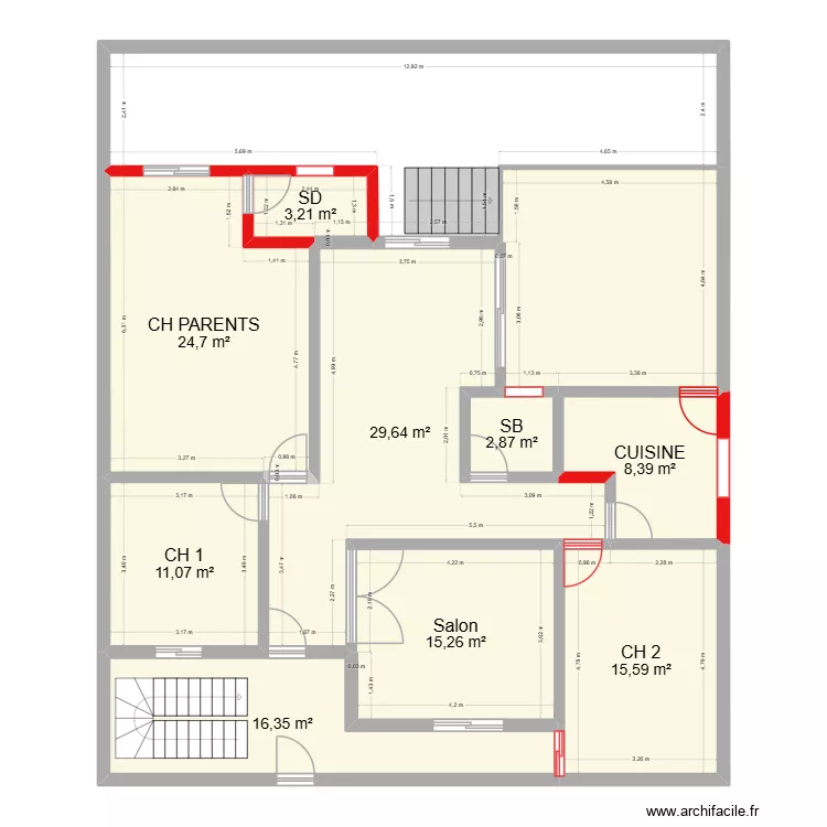 plan a. Plan de 11 et 183 m² plan a. Plan de 11 et 183 m²