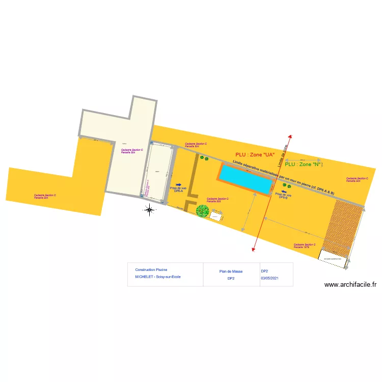 20210426MicheletProjetPiscine. Plan de 