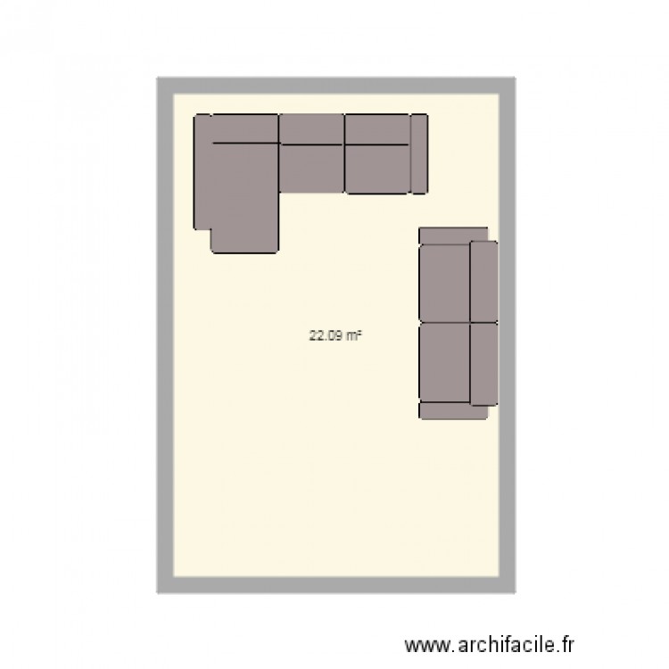 Salon Levallois. Plan de 0 pièce et 0 m2