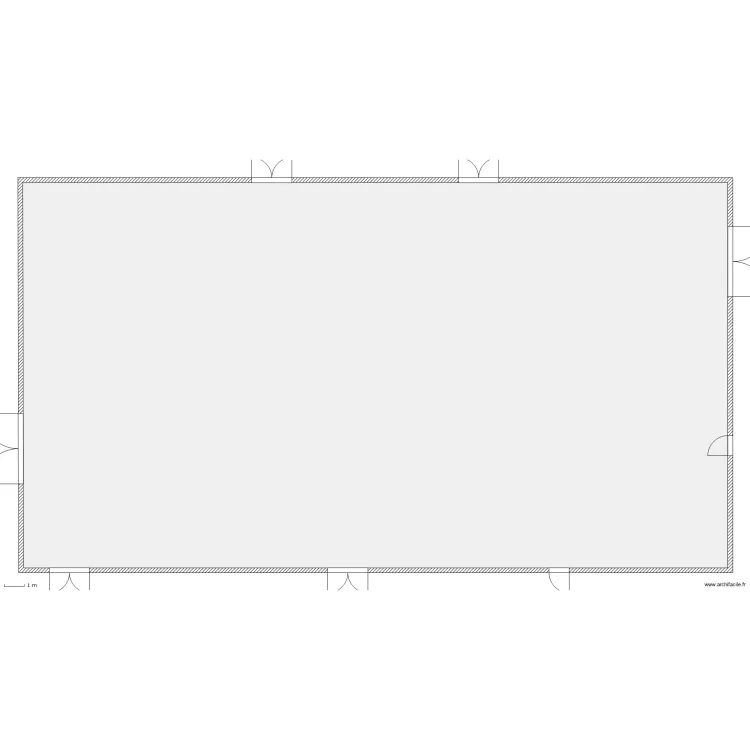 Grand gymnase neufgrange. Plan de 