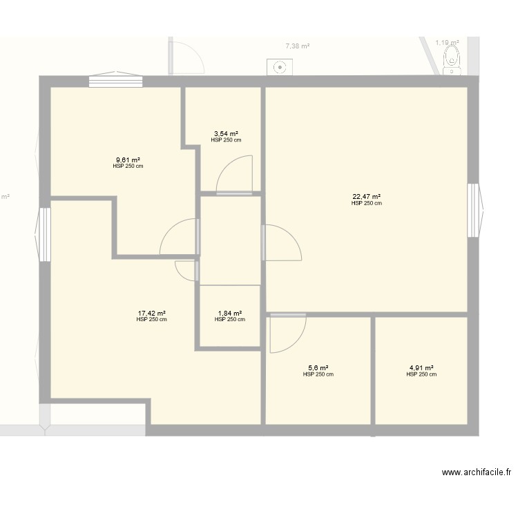 maison Alice propal 3. Plan de 0 pièce et 0 m2