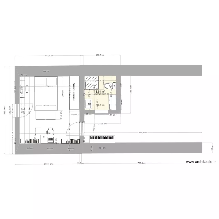 Maison 1er niveau. Plan de Maison 1er niveau. Plan de