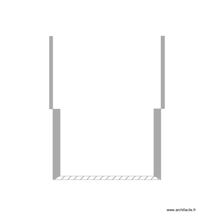 Fumal Pose Poutrains sch&eacute;ma. Plan de 