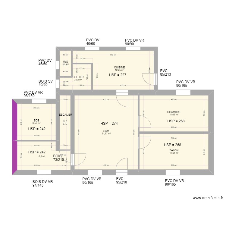 GALLET. Plan de 0 pièce et 0 m2