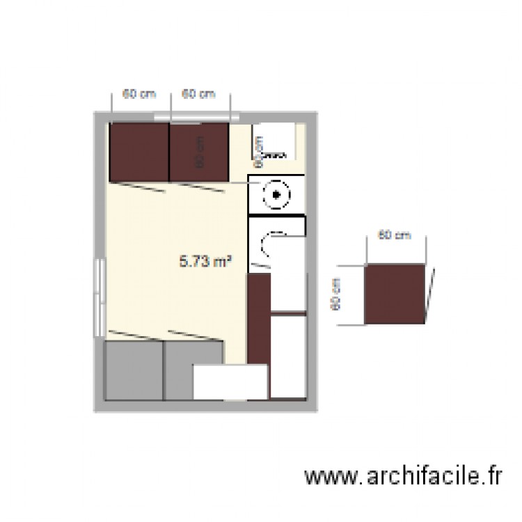 cellier. Plan de 0 pièce et 0 m2