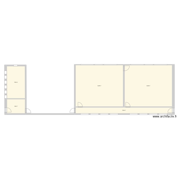 grange. Plan de 0 pièce et 0 m2
