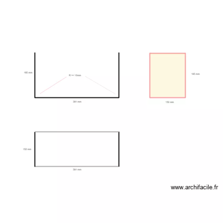 protection feux. Plan de 