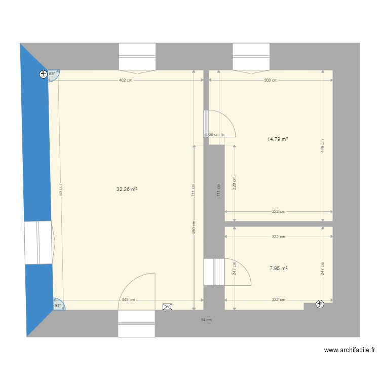 SVM. Plan de 0 pièce et 0 m2