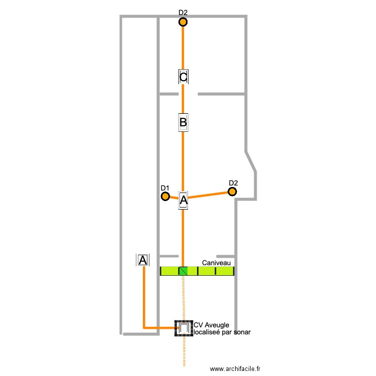 Groeningelaan N19. Plan de 0 pièce et 0 m2