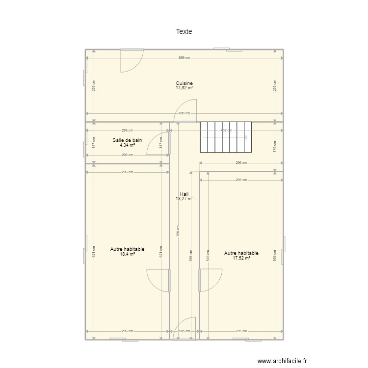 Petigny - Lejeune Anne. Plan de 0 pièce et 0 m2