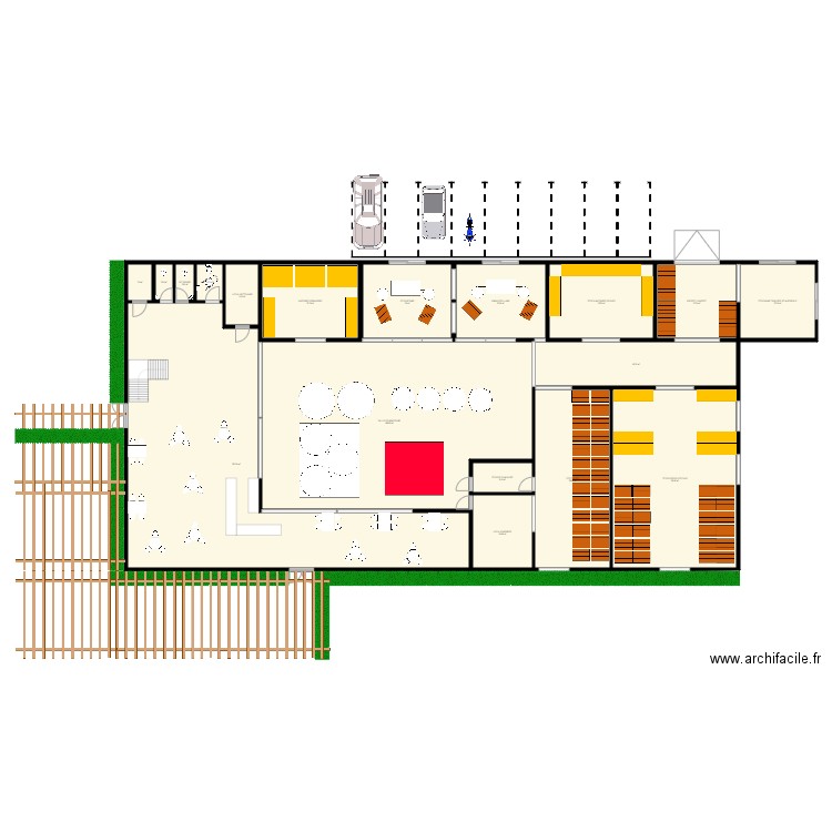 BRASSERIE SAINT JAMES. Plan de 0 pièce et 0 m2