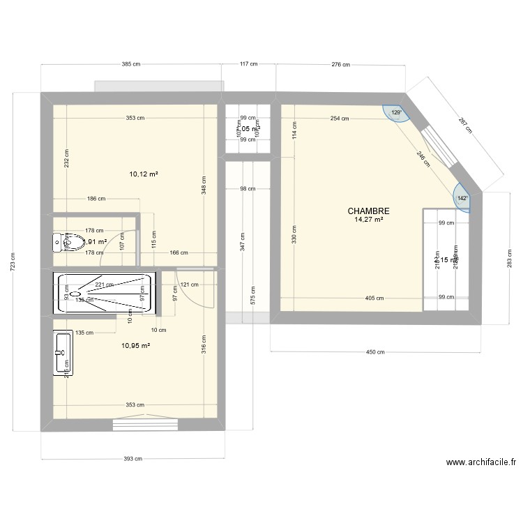 ST MARTIN FENOUILLET. Plan de 0 pièce et 0 m2