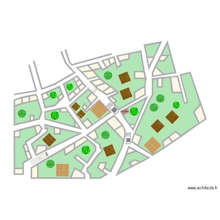 Mapa Estefi. Plan de 0 pièce et 0 m2