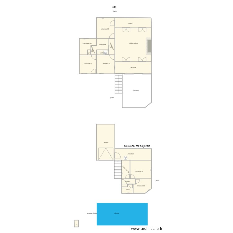 rangeard am. Plan de 0 pièce et 0 m2