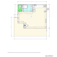 chalet avec equipements