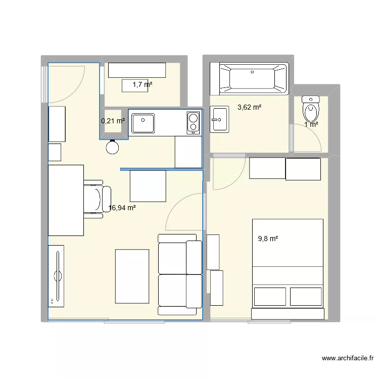 amenagement. Plan de 