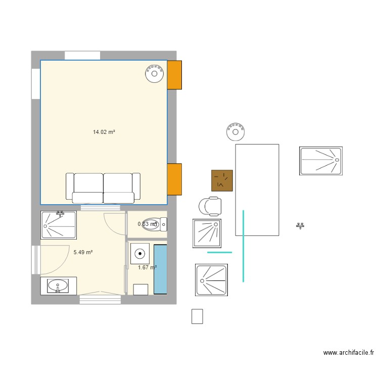 Grrr RdC 2023 - 04. Plan de 4 pièces et 22 m2