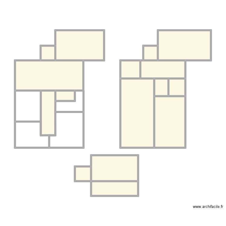Boutary. Plan de 0 pièce et 0 m2