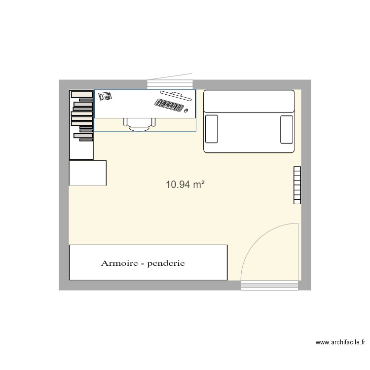 Bureau 2. Plan de 0 pièce et 0 m2