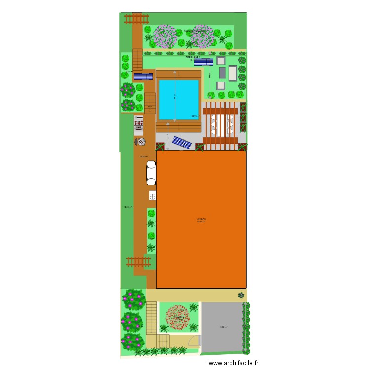 Plan exterieur V3 313x313. Plan de 0 pièce et 0 m2