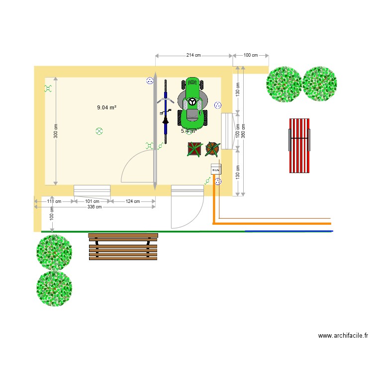 chaletplan13dp. Plan de 0 pièce et 0 m2
