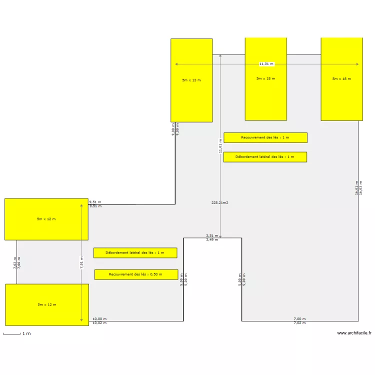 TERRASSEMENT Bidime. Plan de 