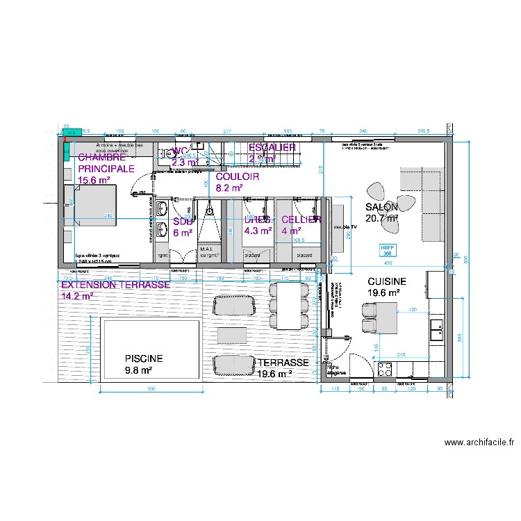 François Bourel. Plan de 0 pièce et 0 m2