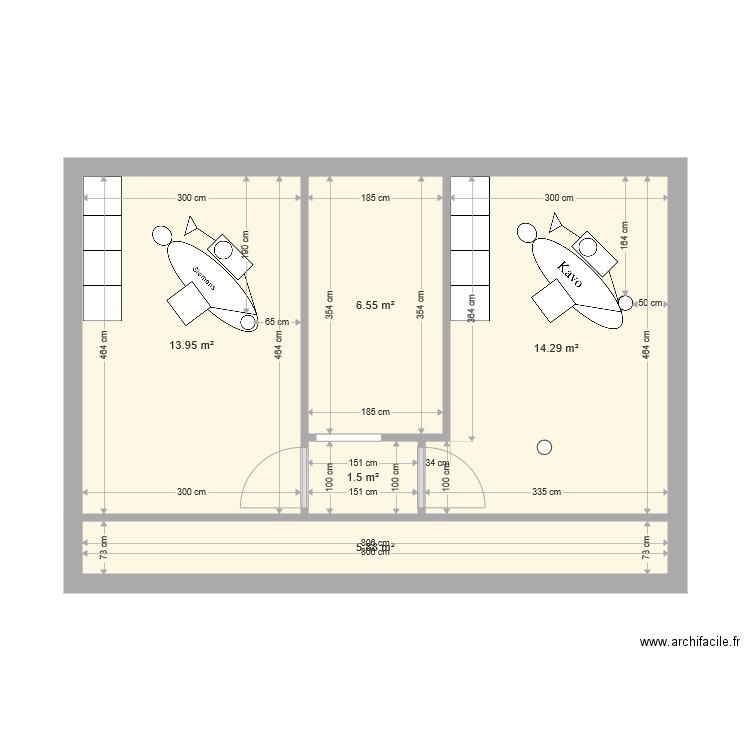 BIETTRON IMPLANTATION KAVO ET SIEMENS. Plan de 0 pièce et 0 m2