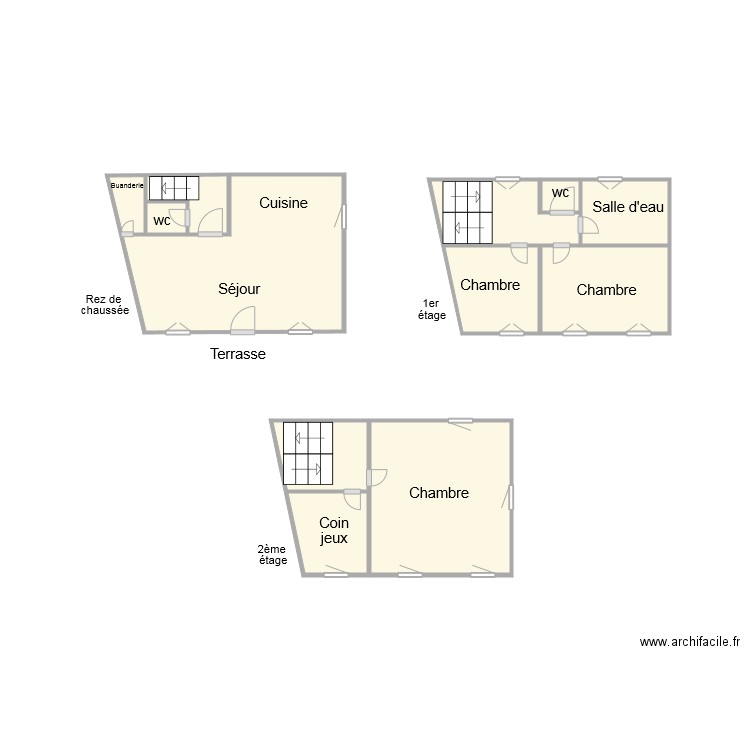 1017 Thiollière. Plan de 0 pièce et 0 m2