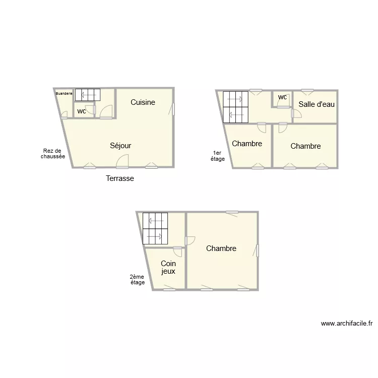 1017 Thiolli&egrave;re. Plan de 
