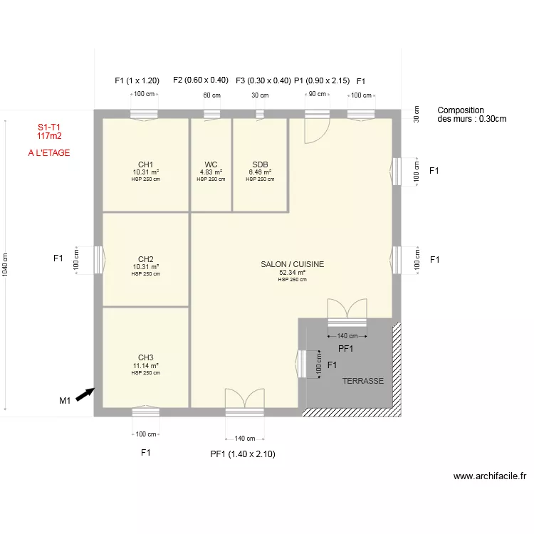 PLLAN MONDON. Plan de 