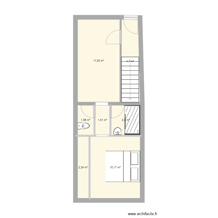 RDC PAM V2. Plan de 0 pièce et 0 m2