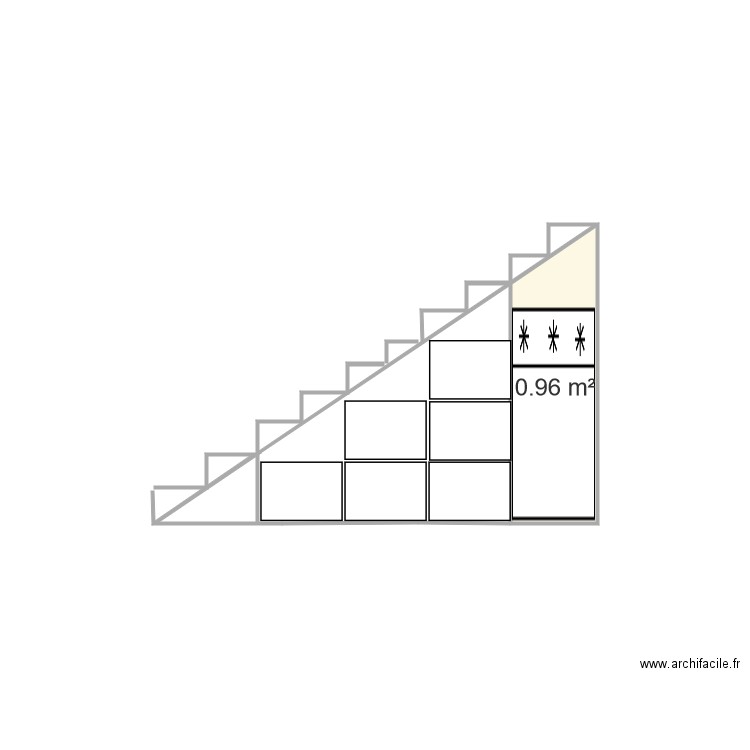 arriere cuisine 2. Plan de 0 pièce et 0 m2