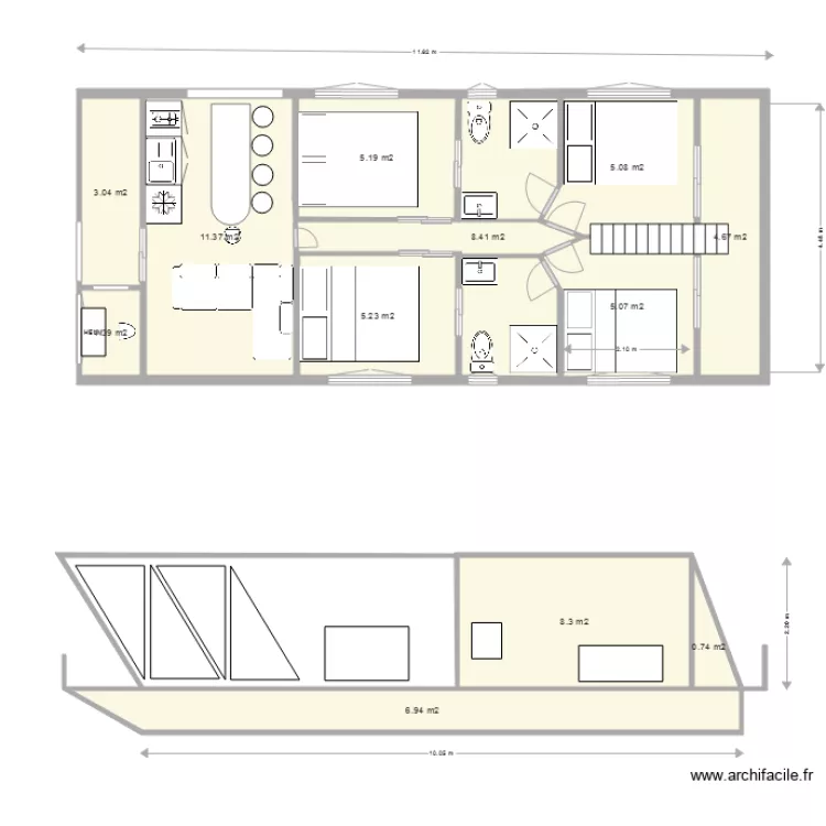 BUNGAFLO2. Plan de 