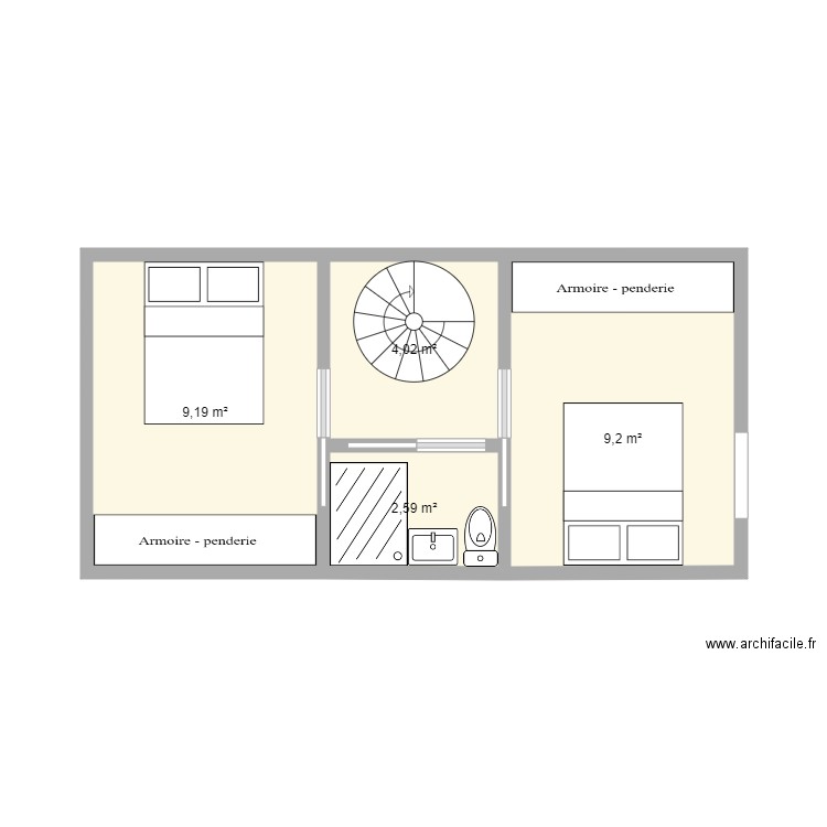 romeira YVETTE. Plan de 0 pièce et 0 m2