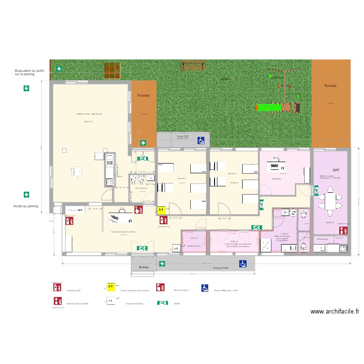 crèche aubière 6. Plan de 0 pièce et 0 m2