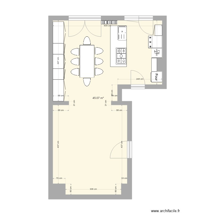 Cuisine003. Plan de 0 pièce et 0 m2