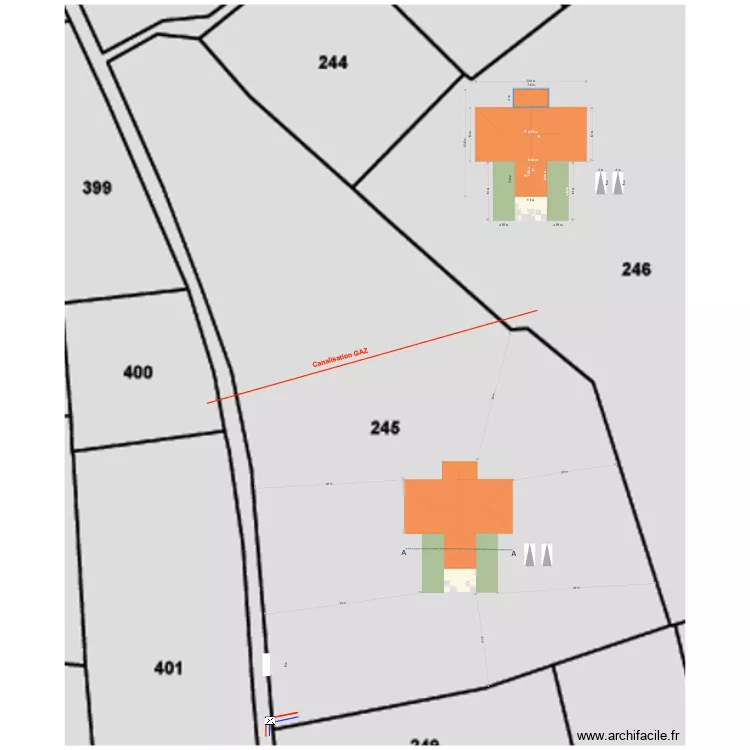 Pc2 Agri Plaissan. Plan de 