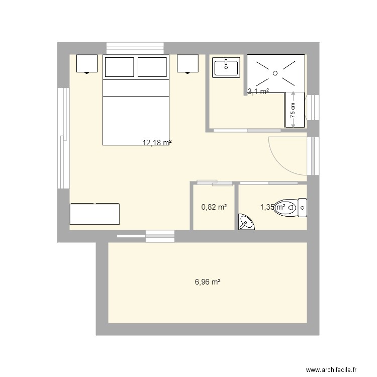 plan porte 2. Plan de 0 pièce et 0 m2