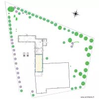 plan de maison int&eacute;grale