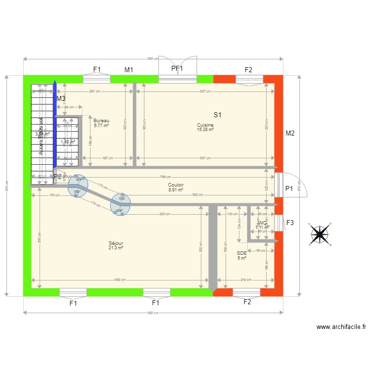 LEGENTIL. Plan de 0 pièce et 0 m2