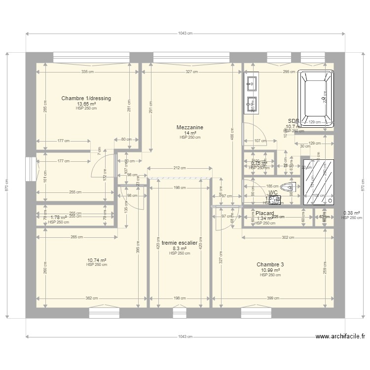 Soultzmatt Etage 210718. Plan de 0 pièce et 0 m2